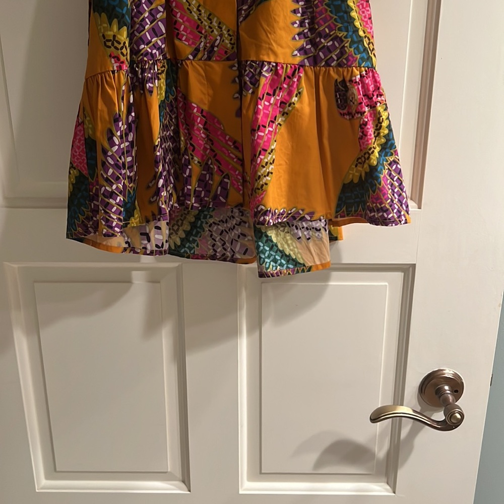 Farm Rio colorful belted dress XS - Picture 6 of 9